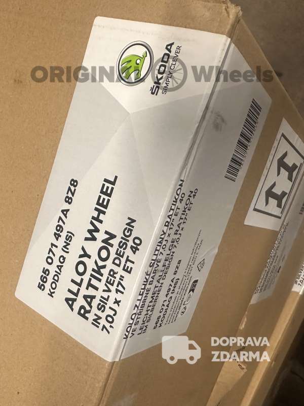 original Alu kola ráfky Ratikon r17 Kodiaq tiguan superb 565601025