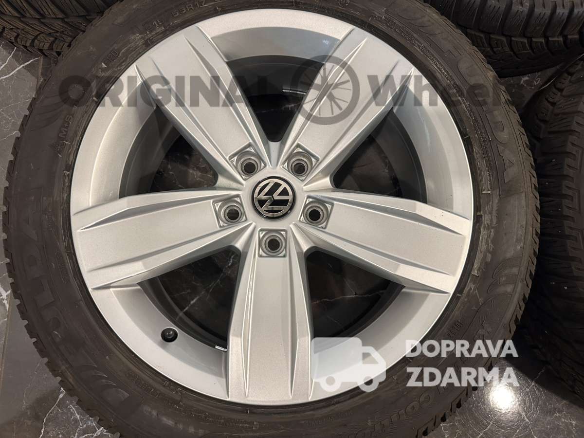 originální alu kola ráfky vw passat r17 zimní b8 istanbul 3g0601025e