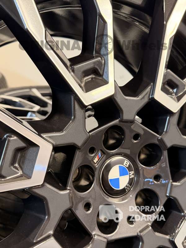 Original alu kola BMW X5 G05 X6 G06 r21 915m 6856023 6856024 letní dot23