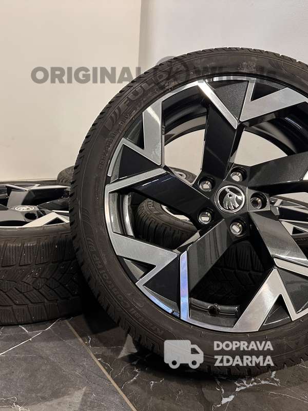 ❄️original alu kola skoda superb IV Trisuli zimní 3P0601025k fl8