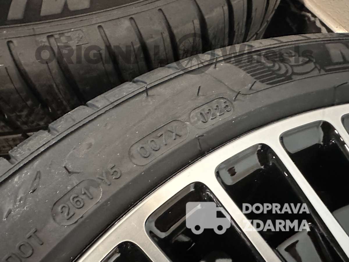 original alu kola ráfky letní mercedes eqc amg r21 5x112 a2934011100 a2934011000
