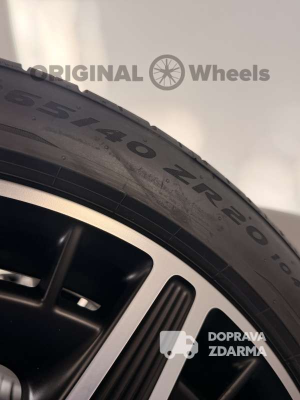 Originální letni disky , alu kola Mercedes Benz EQE 43 53 AMG 20" V295 A2954012700 A2954012800 černé matné