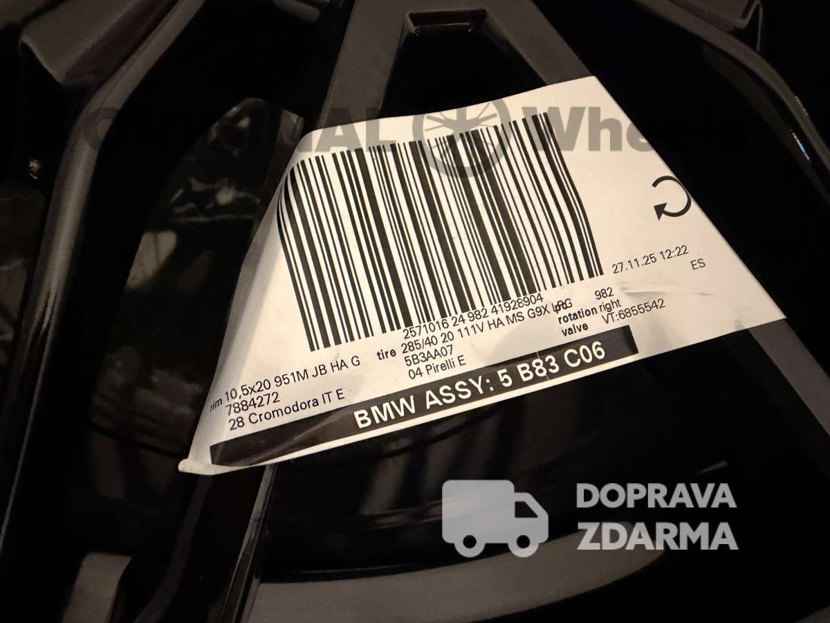 originální alu kola / zimní sada  BMW M5 G90 G99 r20 dot2025