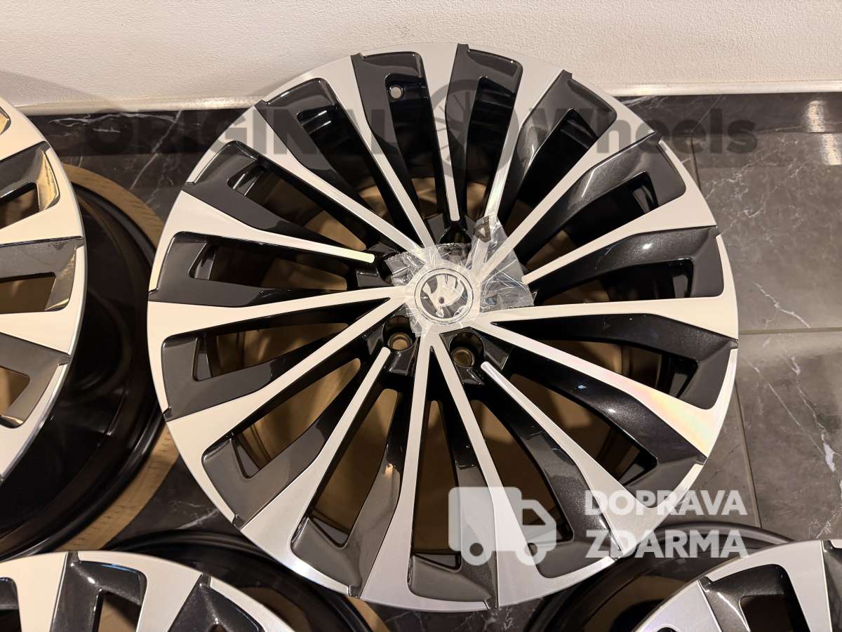 originální alu kola škoda KODIAQ / ENYAQ r20 5x112 et42 9j Asterion 5LG071490A FL8