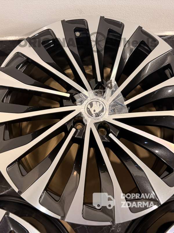 originální alu kola škoda KODIAQ / ENYAQ r20 5x112 et42 9j Asterion 5LG071490A FL8