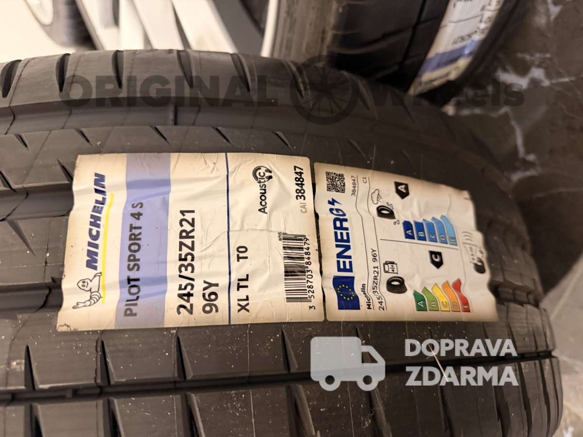 originální alu sada letní Tesla Model S 1075749-00-C 1075748-00-D r21 Arachnid