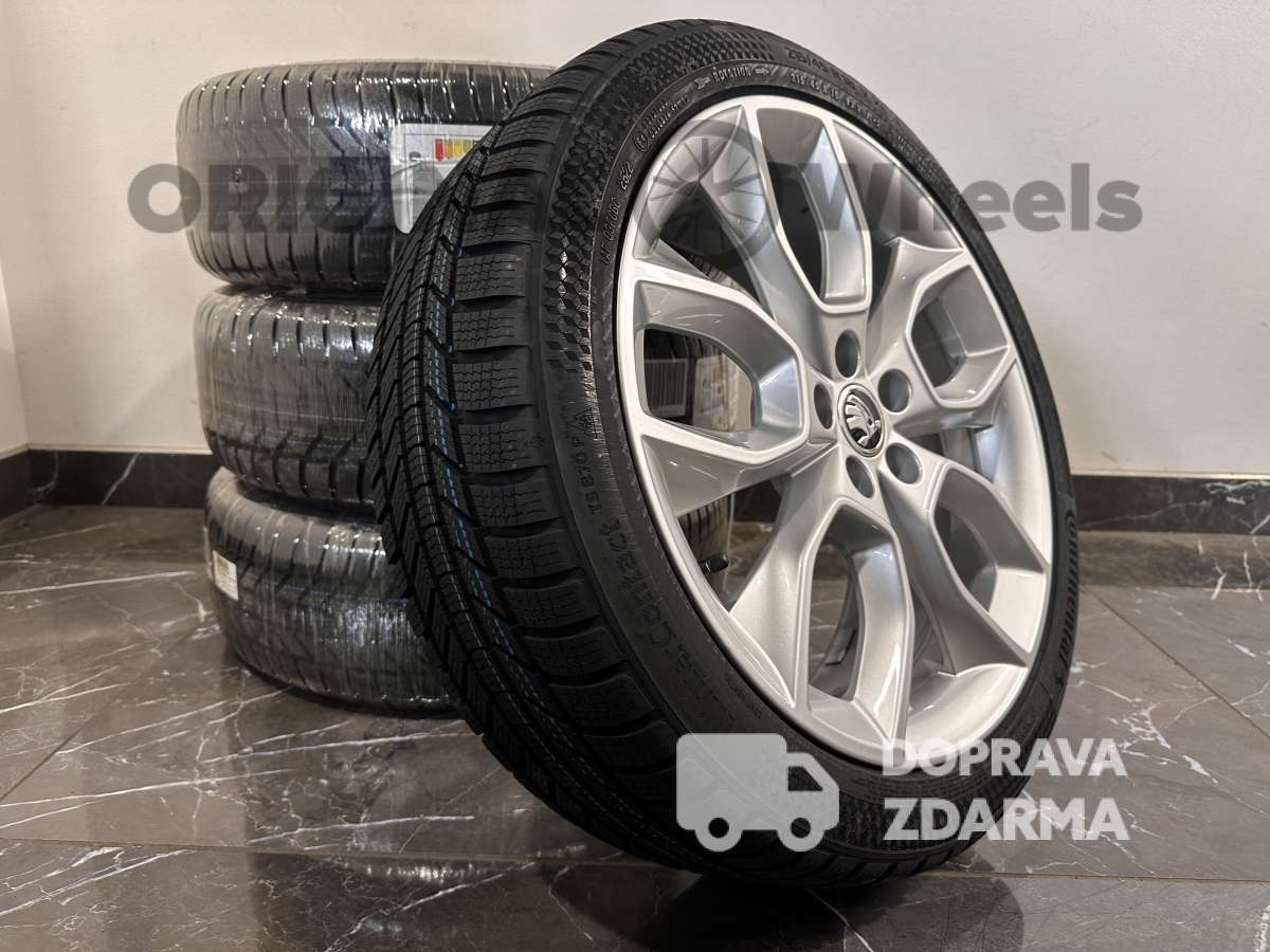 original alu kola skoda kamiq r18 5x100 658601025g