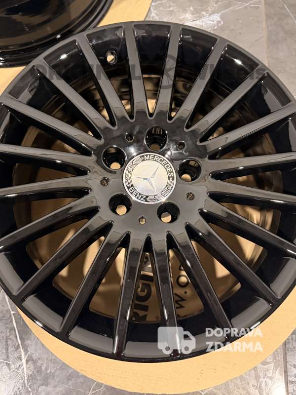 originální alu kola Mercedes V klasse r17 Vito a4474012300 black + tpms