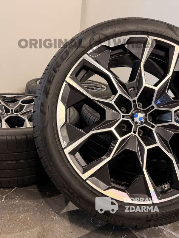 Original alu kola  BMW X7 G07 r22 913 M 6895935 6895936 letní dot23