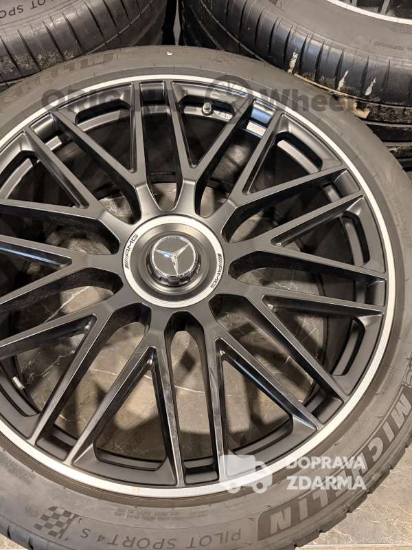 alu sada Mercedes GLS 63 AMG r23 kompletní dot24 A1674018500 | A1674018600V