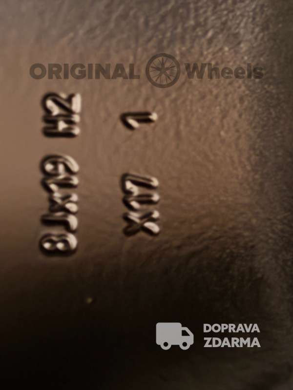 original alu kola ráfky mercedes r19 v klasse a4484011600 w447 w448