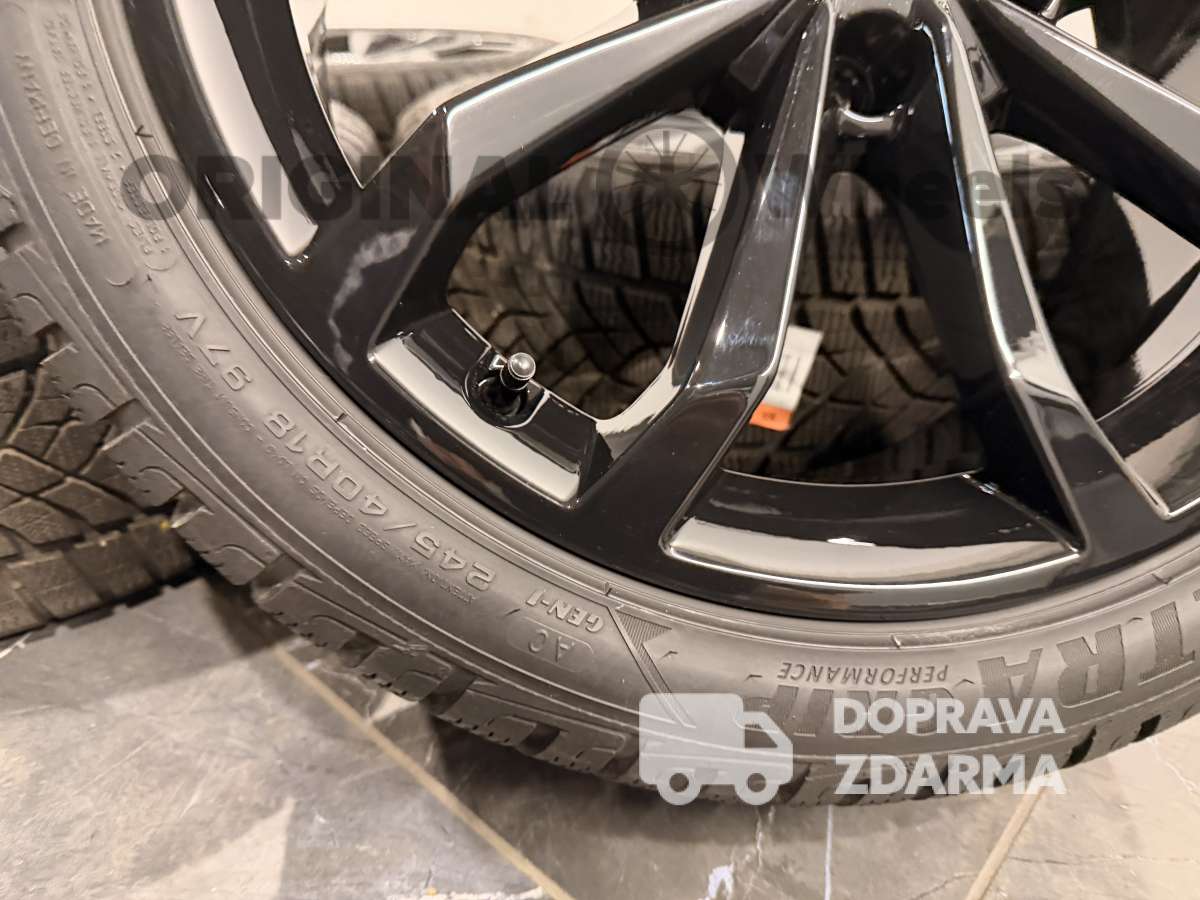 ❄️original alu kola ráfky audi a4 8w r18 s line 5x112 8w0601025h zimní black