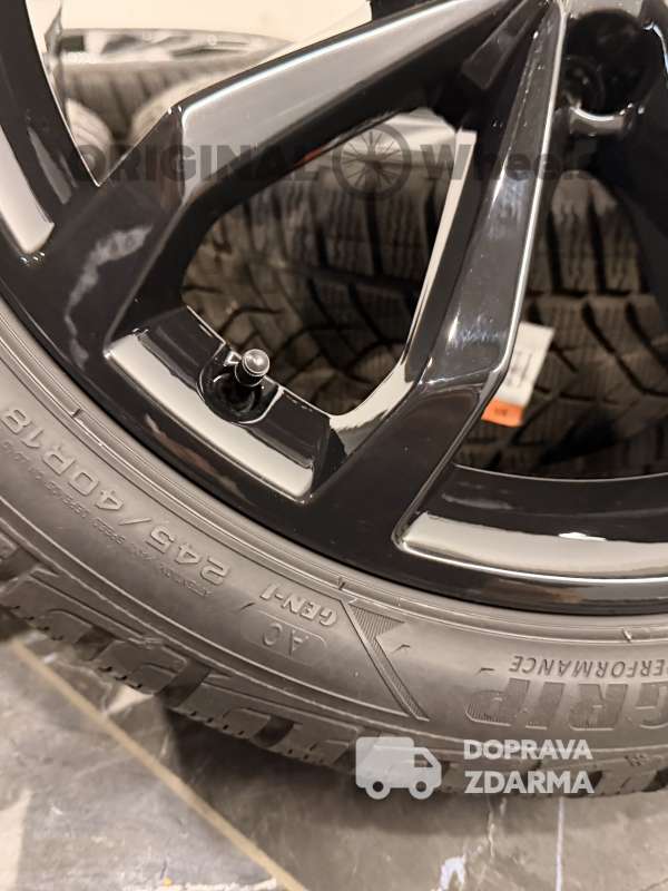 ❄️original alu kola ráfky audi a4 8w r18 s line 5x112 8w0601025h zimní black