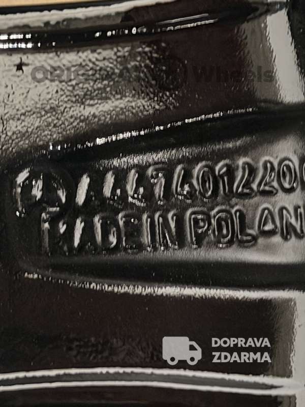originální alu kola Mercedes V klasse r17 Vito  a4474012200 black + tpms