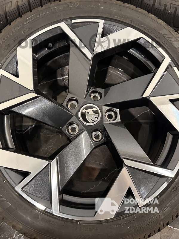❄️original alu kola skoda superb IV Trisuli zimní 3P0601025k fl8