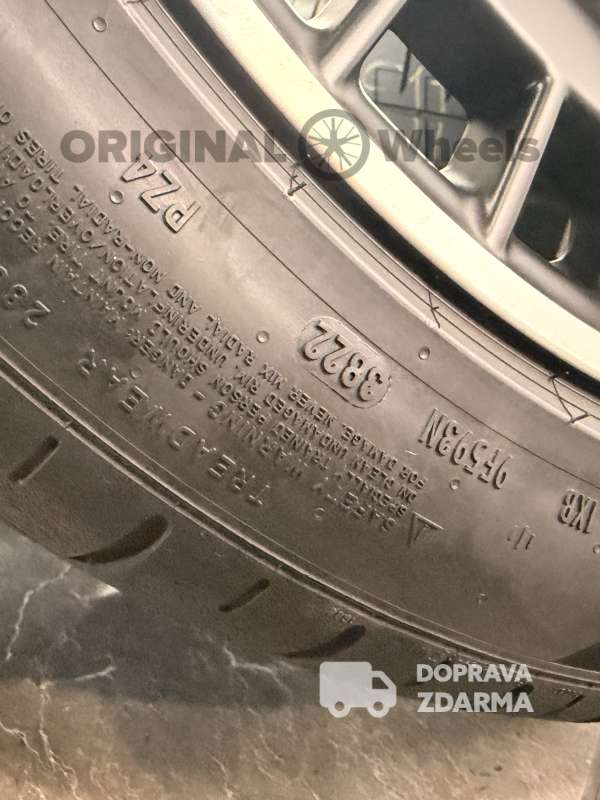 Originální letni disky , alu kola Mercedes Benz EQE 43 53 AMG 20" V295 A2954012700 A2954012800 černé matné
