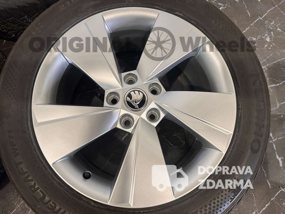 original alu kola ráfky škoda SUPERB III IV zimmí R17 3V0601025A