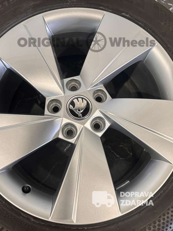 original alu kola ráfky škoda SUPERB III IV zimmí R17 3V0601025A