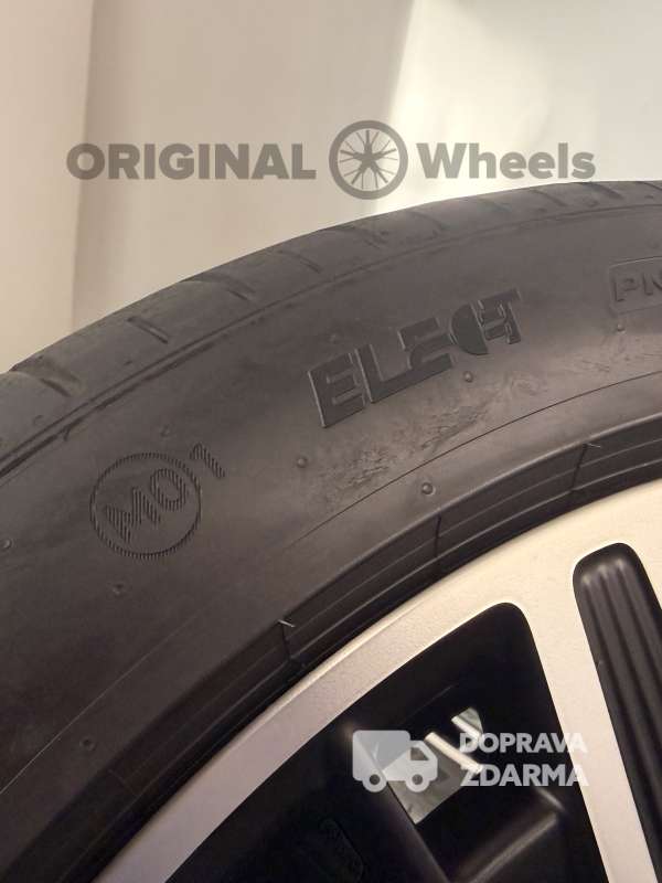 Originální letni disky , alu kola Mercedes Benz EQE 43 53 AMG 20" V295 A2954012700 A2954012800 černé matné