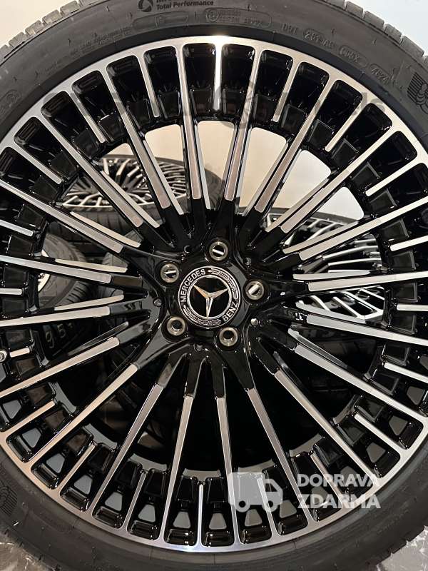 original alu kola ráfky letní mercedes eqc amg r21 5x112 a2934011100 a2934011000