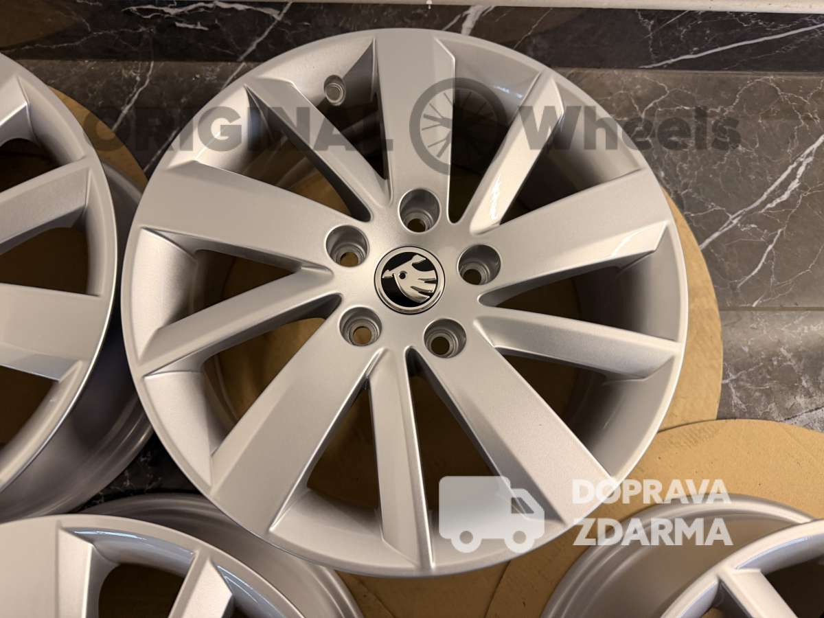 originální alu kola škoda octavia 3 r16 5x112 et46 6,5j 5F0601025 NOVÉ