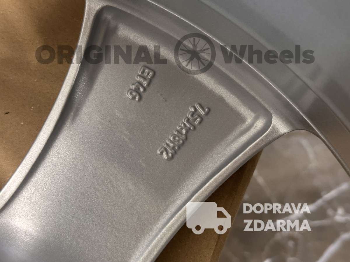original alu kola ráfky škoda superb 2 r18 Luna 3T0601025K