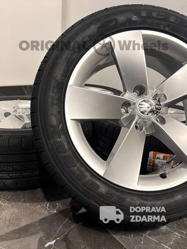 original alu kola škoda superb III IV R17 ratikon zimní