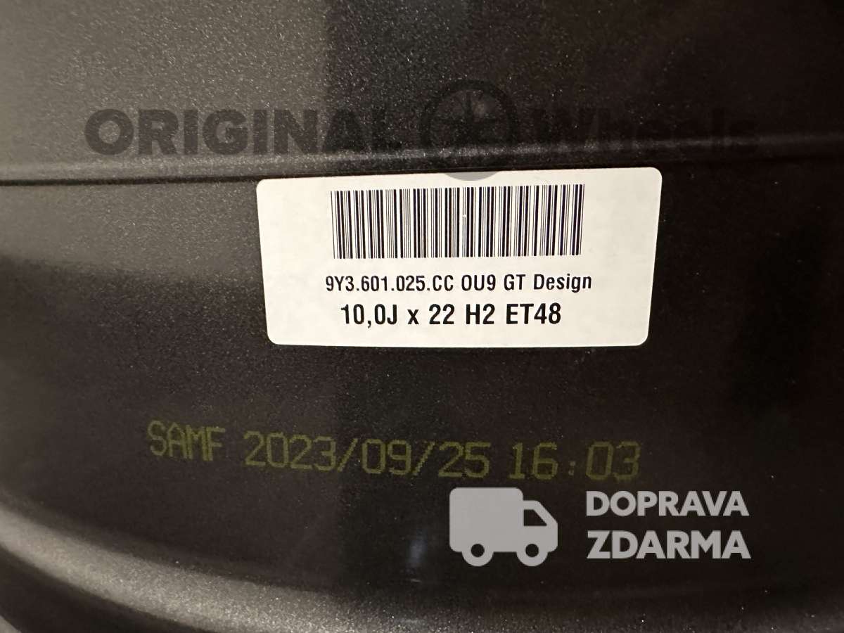 original Porsche Cayenne R22 9Y3 Coupé 9Y3601025CC 9Y3601025AP DPH