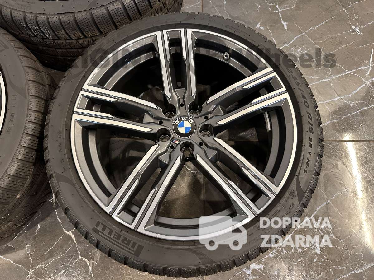 original alu kola ráfky zimní BMW 8er G14 G15 G16 r19 727 M 8090019 8090020