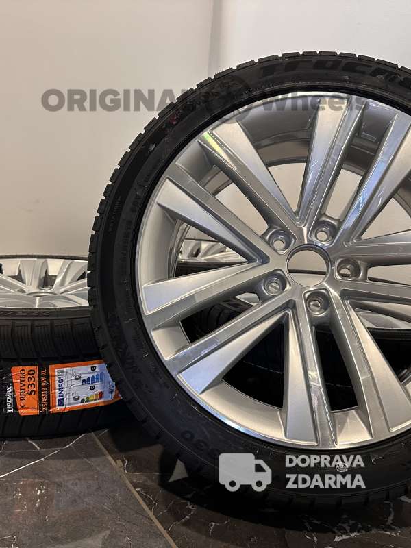 original alu kola vw sharan r18 5x112 toulon zimní 7N0601025F DPH