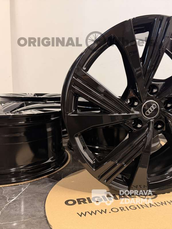 originální alu kola Audi Q6 SQ6 e-tron r21 BLACK 85H601025K / 85H601025L