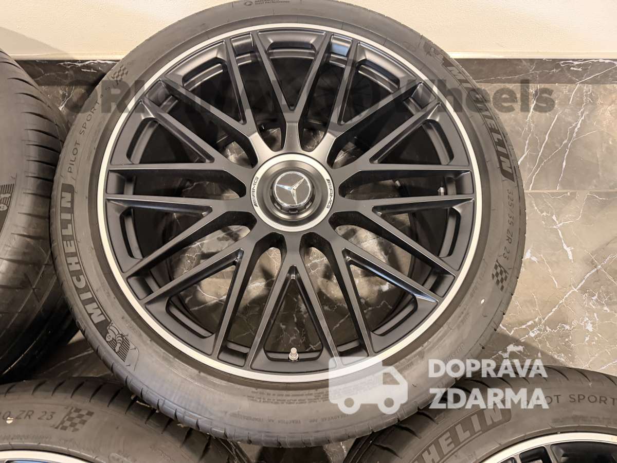 alu sada Mercedes GLS 63 AMG r23 kompletní dot24 A1674018500 | A1674018600V