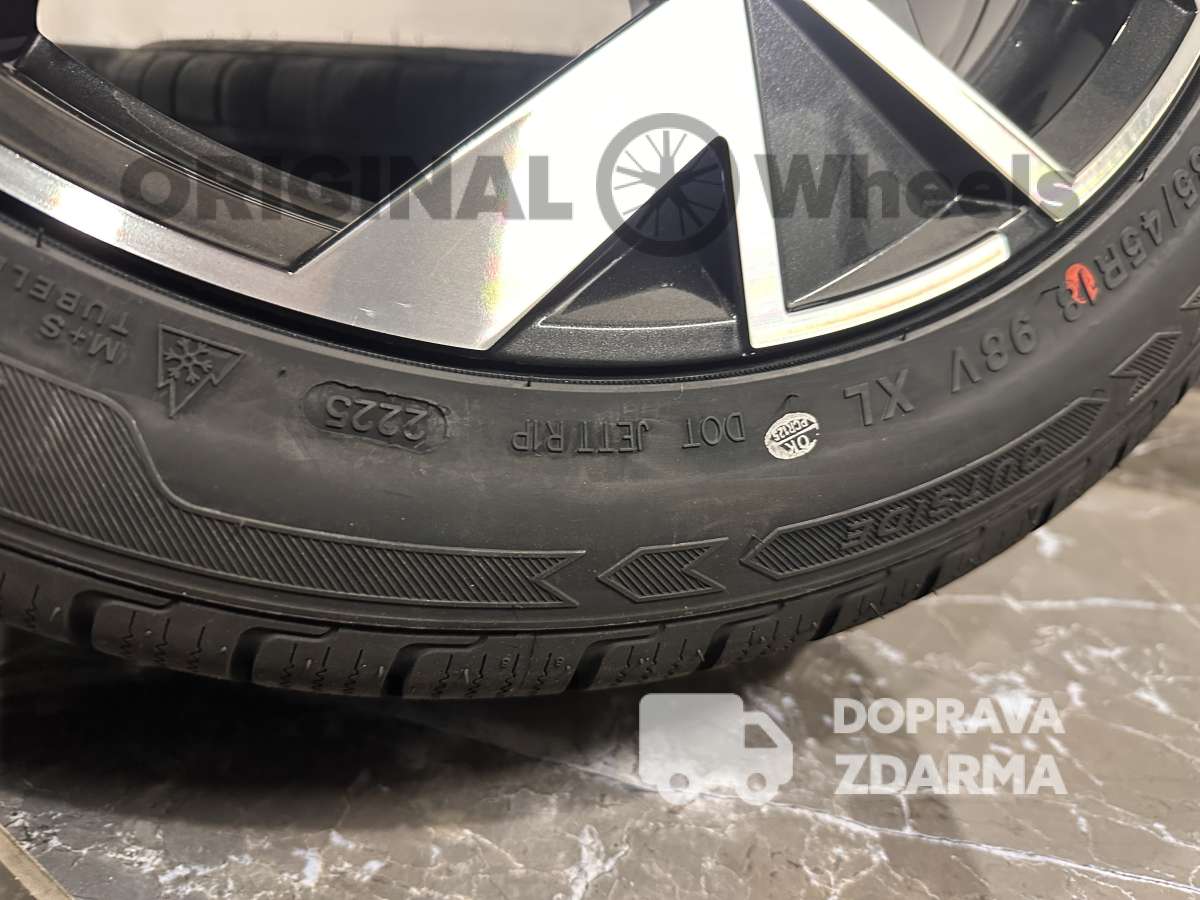 ❄️original alu kola skoda superb IV Trisuli zimní 3P0601025k fl8
