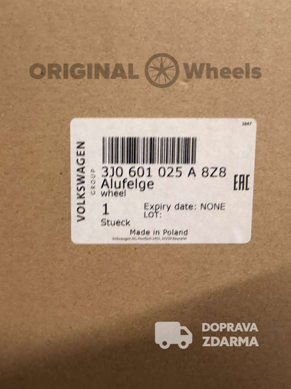 alu kola vw passat B9 r17 3J0601025A 8Z8