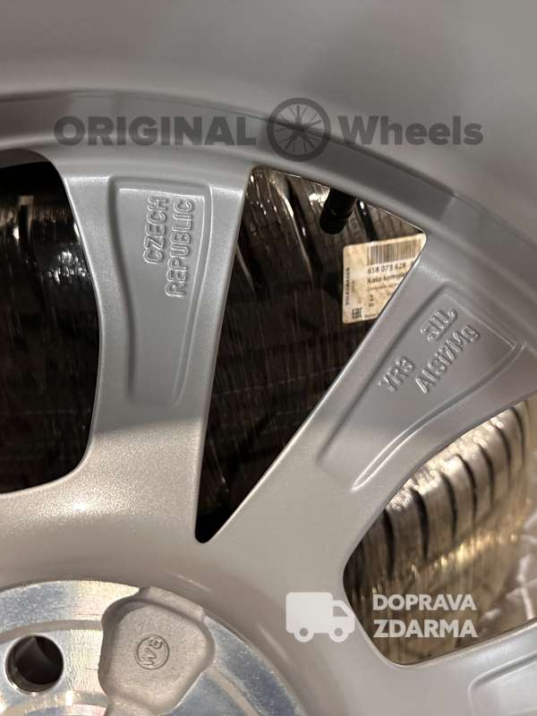 original alu kola skoda kamiq r18 5x100 658601025g