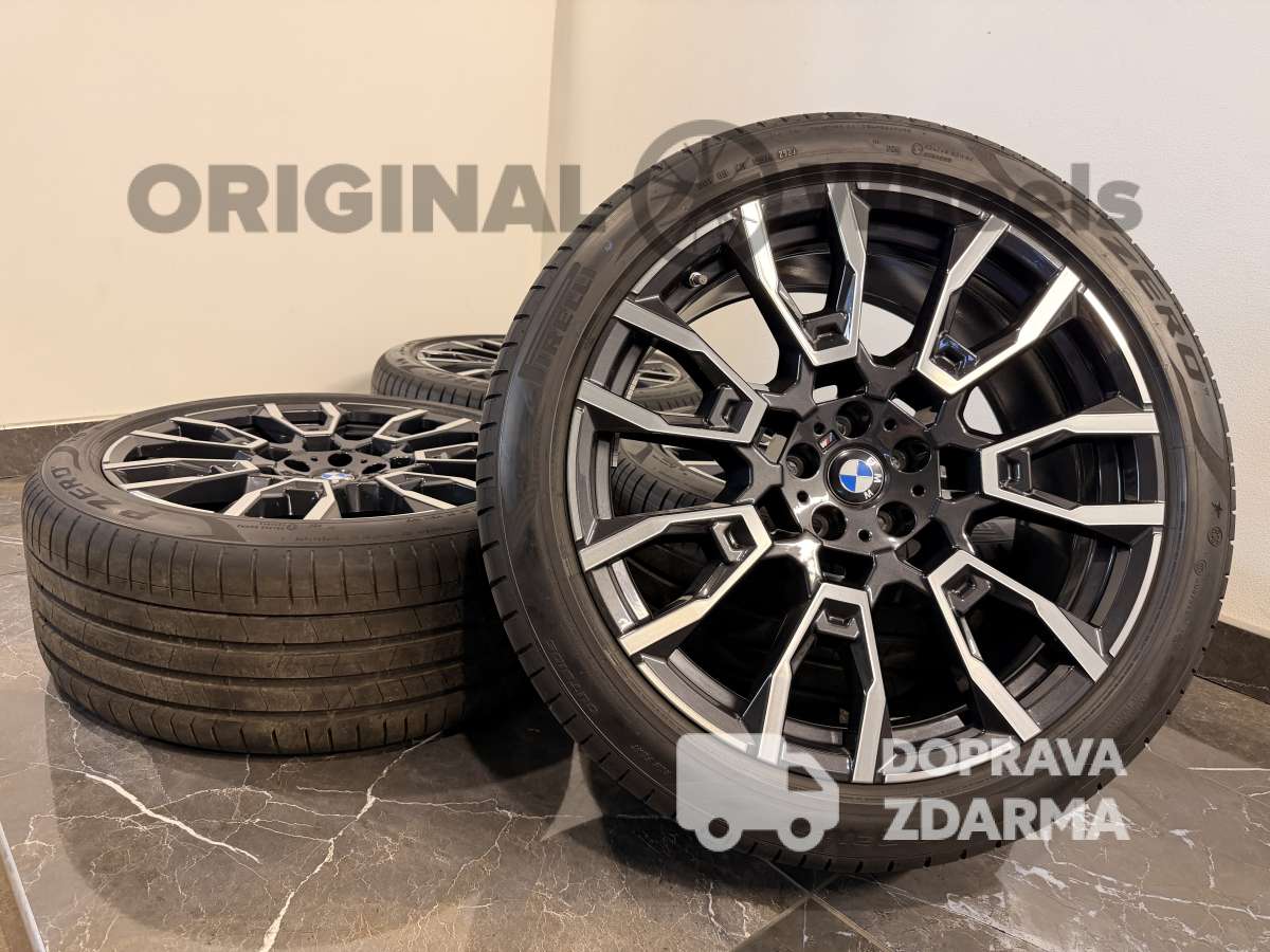Original alu kola BMW X5 G05 X6 G06 r21 915m 6856023 6856024 letní dot23