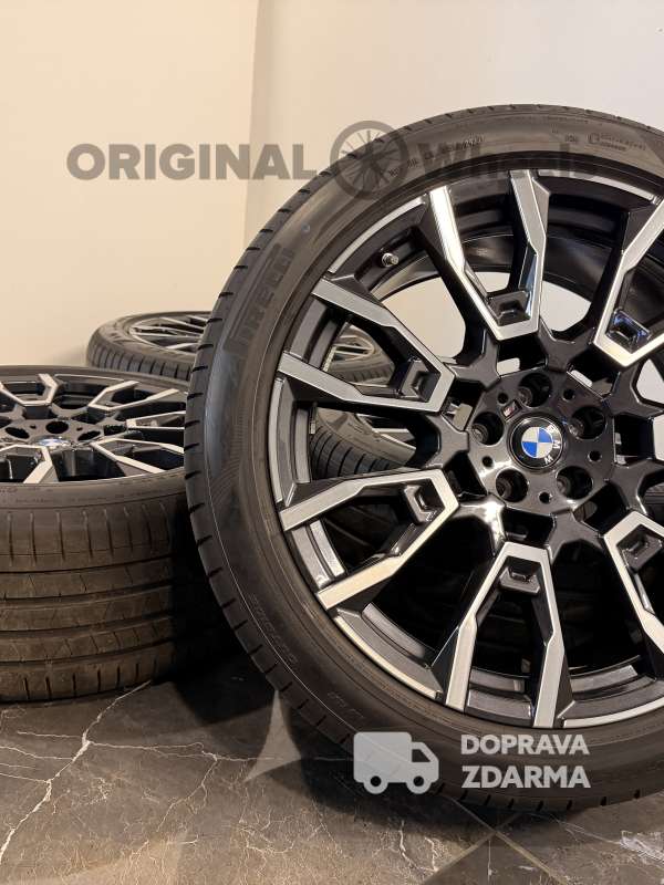 Original alu kola BMW X5 G05 X6 G06 r21 915m 6856023 6856024 letní dot23