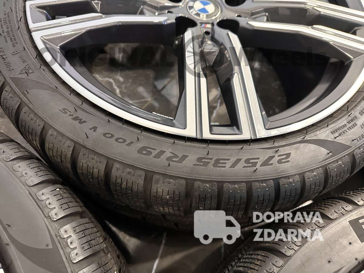 original alu kola ráfky zimní BMW 8er G14 G15 G16 r19 727 M 8090019 8090020