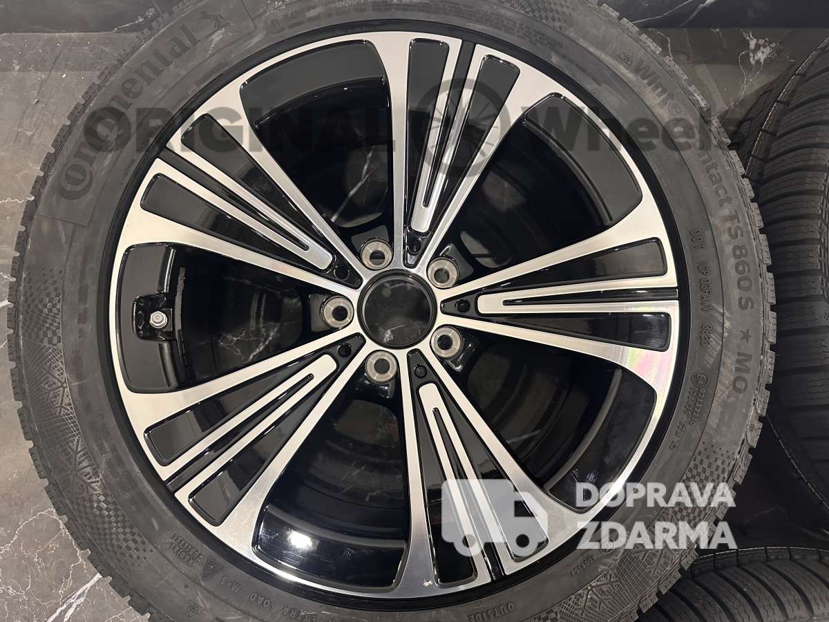 Original alu kola Mercedes E Klasse W214 R18 A2144012200 zimní DPH
