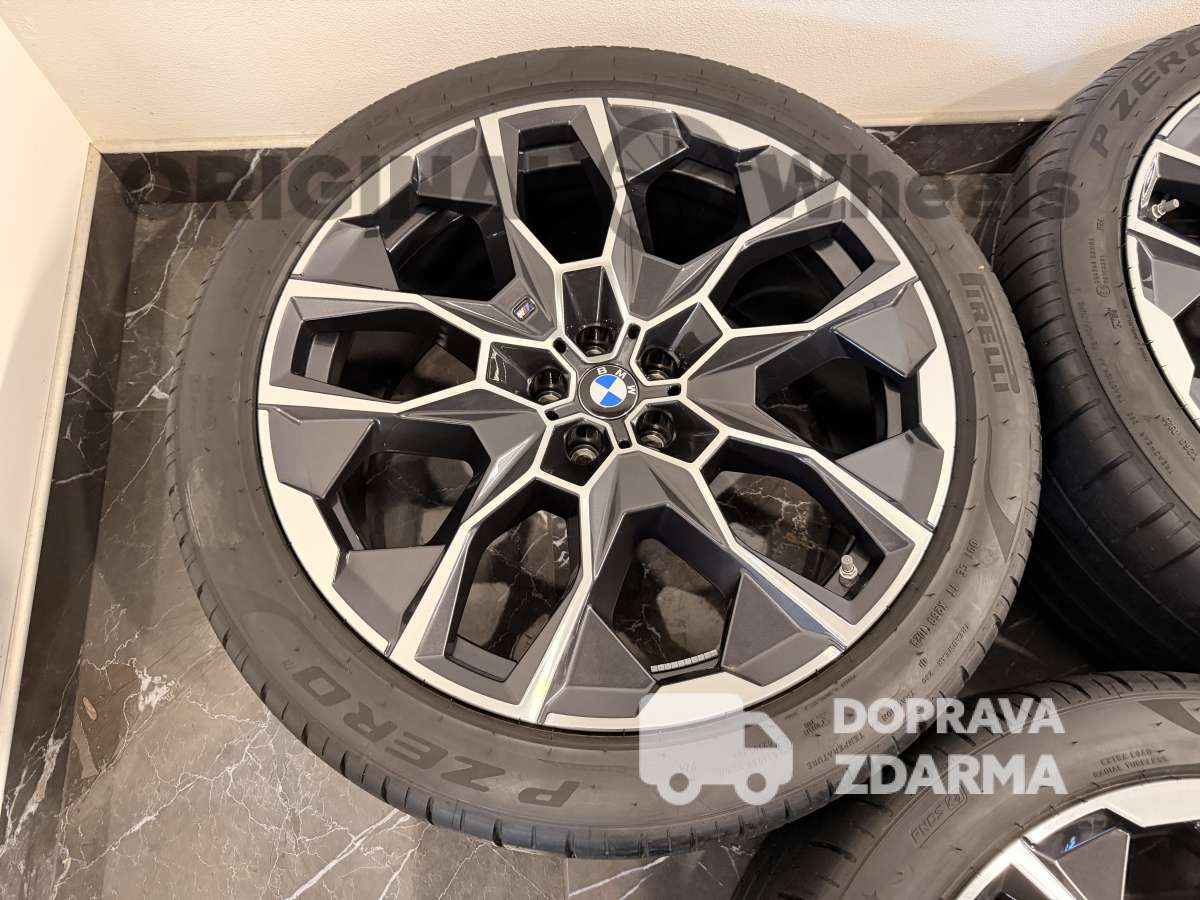 Original alu kola  BMW X7 G07 r22 913 M 6895935 6895936 letní dot23