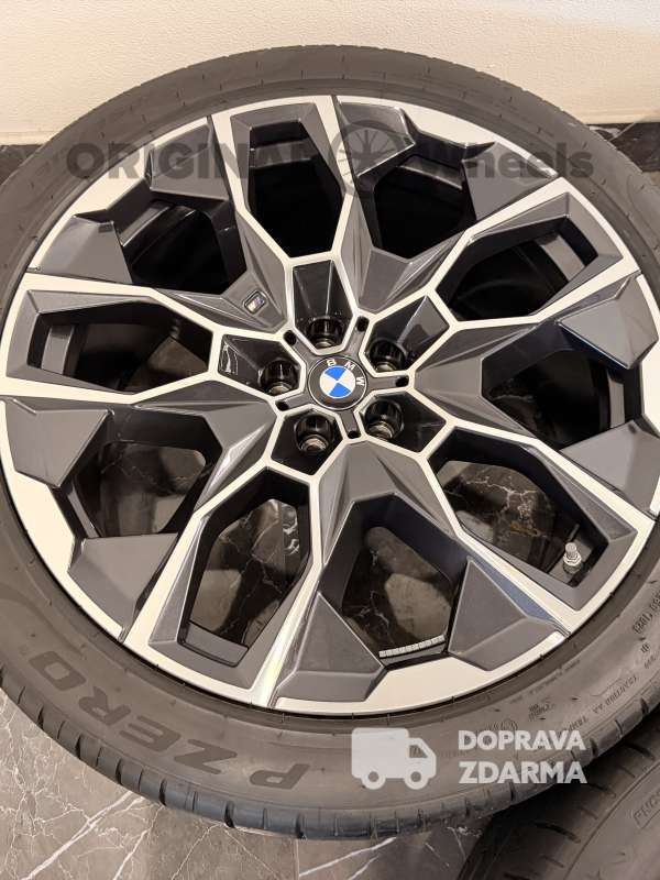 Original alu kola  BMW X7 G07 r22 913 M 6895935 6895936 letní dot23