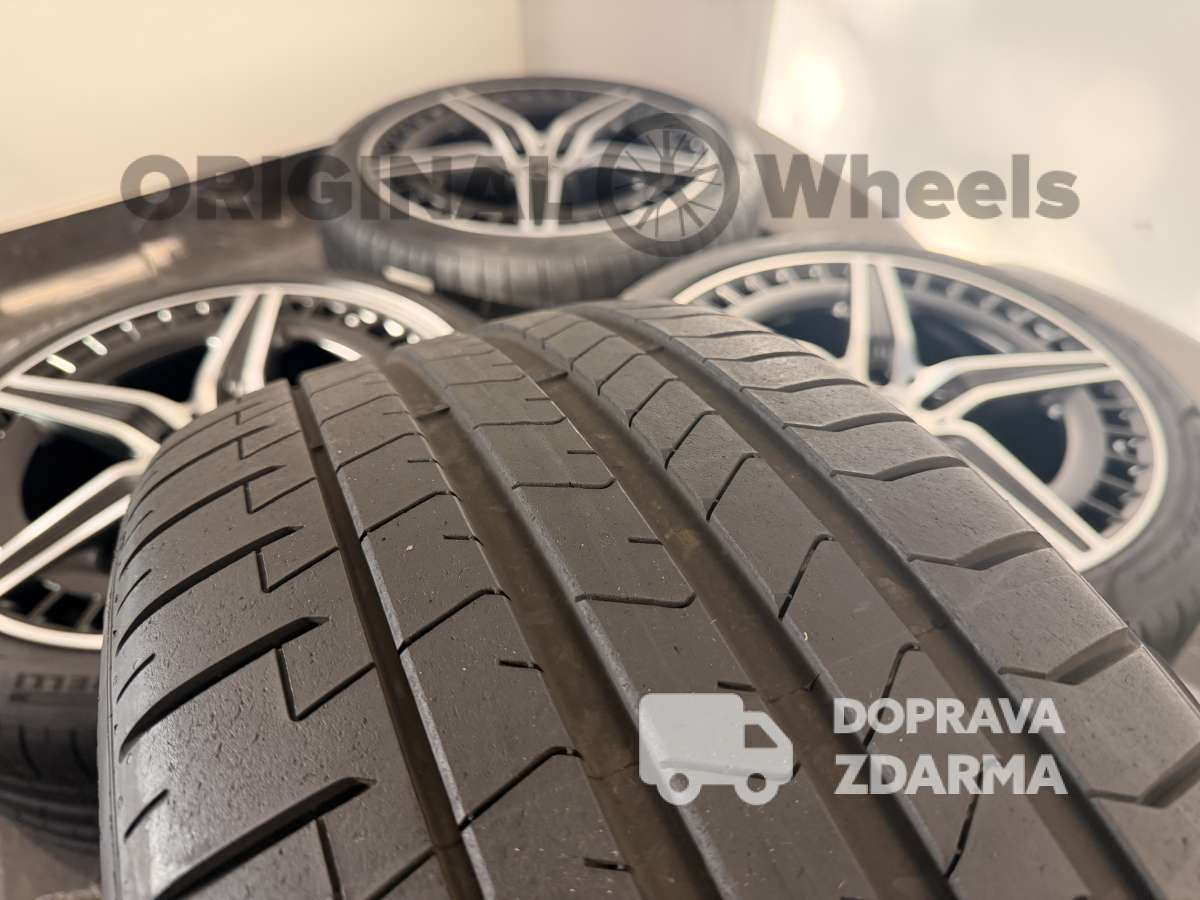 Originální letni disky , alu kola Mercedes Benz EQE 43 53 AMG 20" V295 A2954012700 A2954012800 černé matné