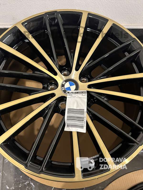 original r19 BMW 5er G30 G31 635 Night Gold 6894840  6894839 DPH