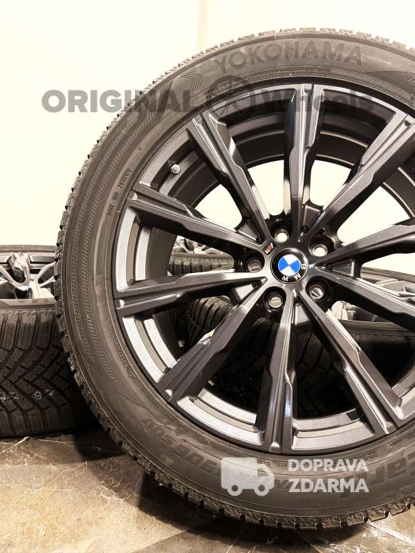originalní alu kola zimní bmw x5 x6 g05 g06 r20 5X112 8071996 dot25
