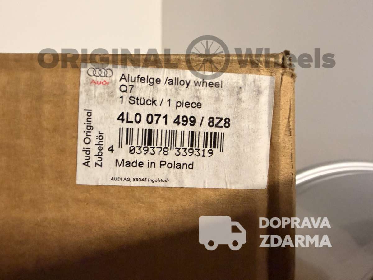 alu sada audi q7 / touareg r19 s line r19 5x130  4L0071499E