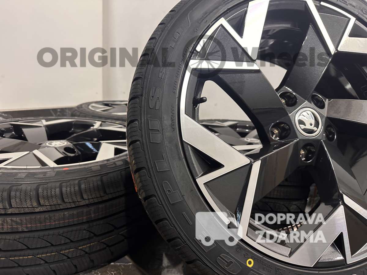 ❄️original alu kola skoda superb IV Trisuli zimní 3P0601025k fl8