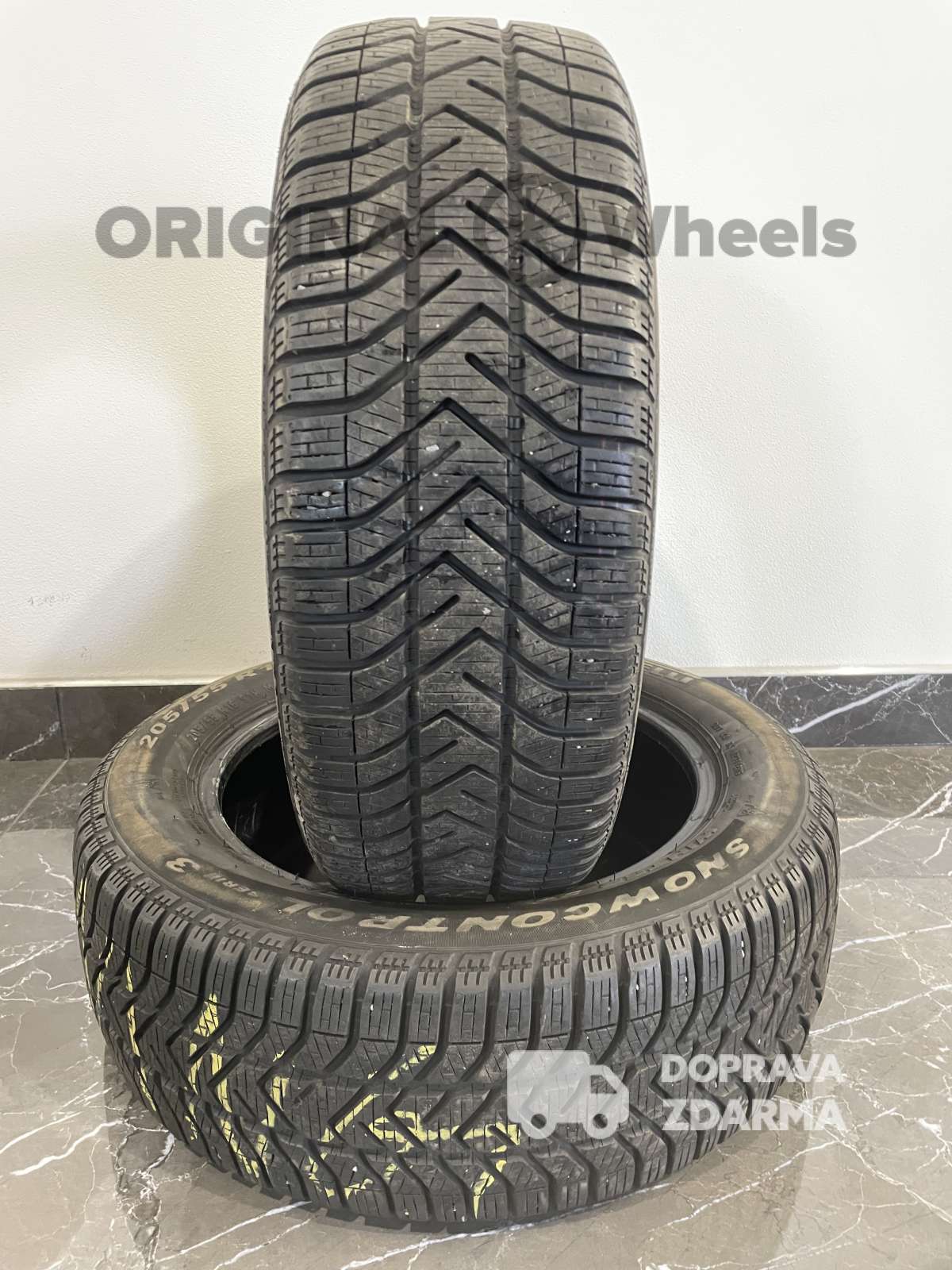 2x 205/55/17 91h pirelli snowcontrol serie 3