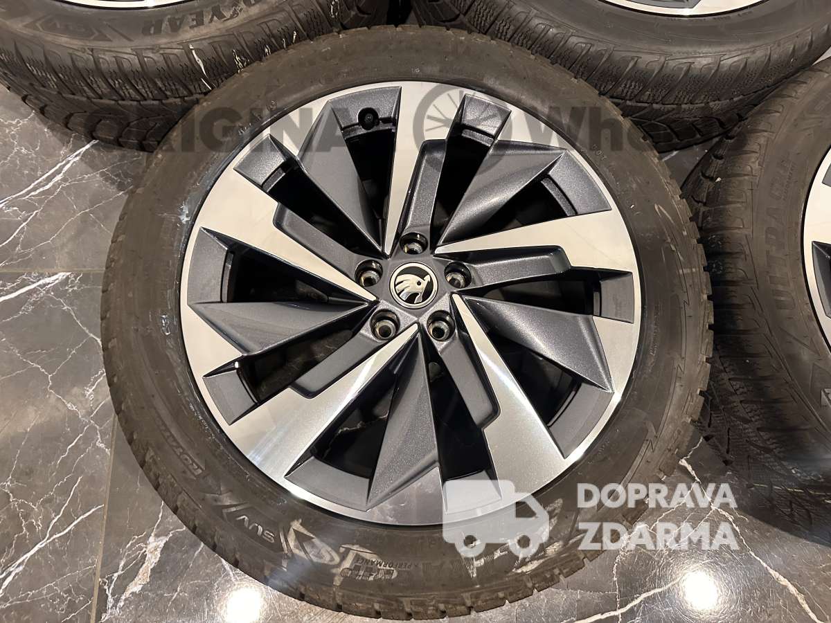 original alu kola ráfky zimní skoda kodiaq 2 r19 zimní 57H071499D