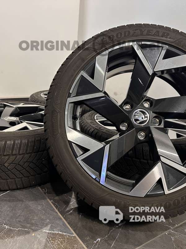 ❄️original alu kola skoda superb IV Trisuli zimní 3P0601025k fl8