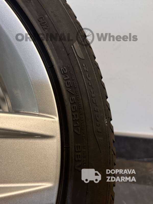 originální alu kola ráfky vw passat r17 zimní b8 istanbul 3g0601025e